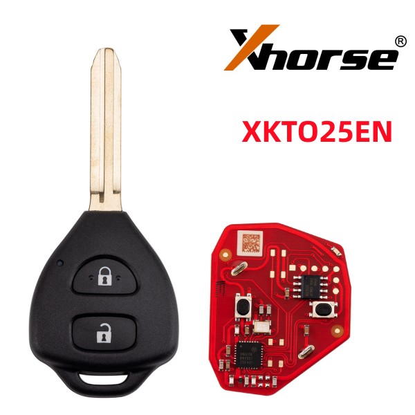 Xhorse Wire Universal  Remote Key 2 button XKTO25EN