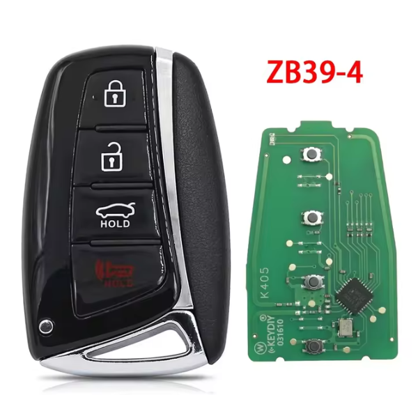KEYDIY ZB39-4 4 button Flip Remote Key